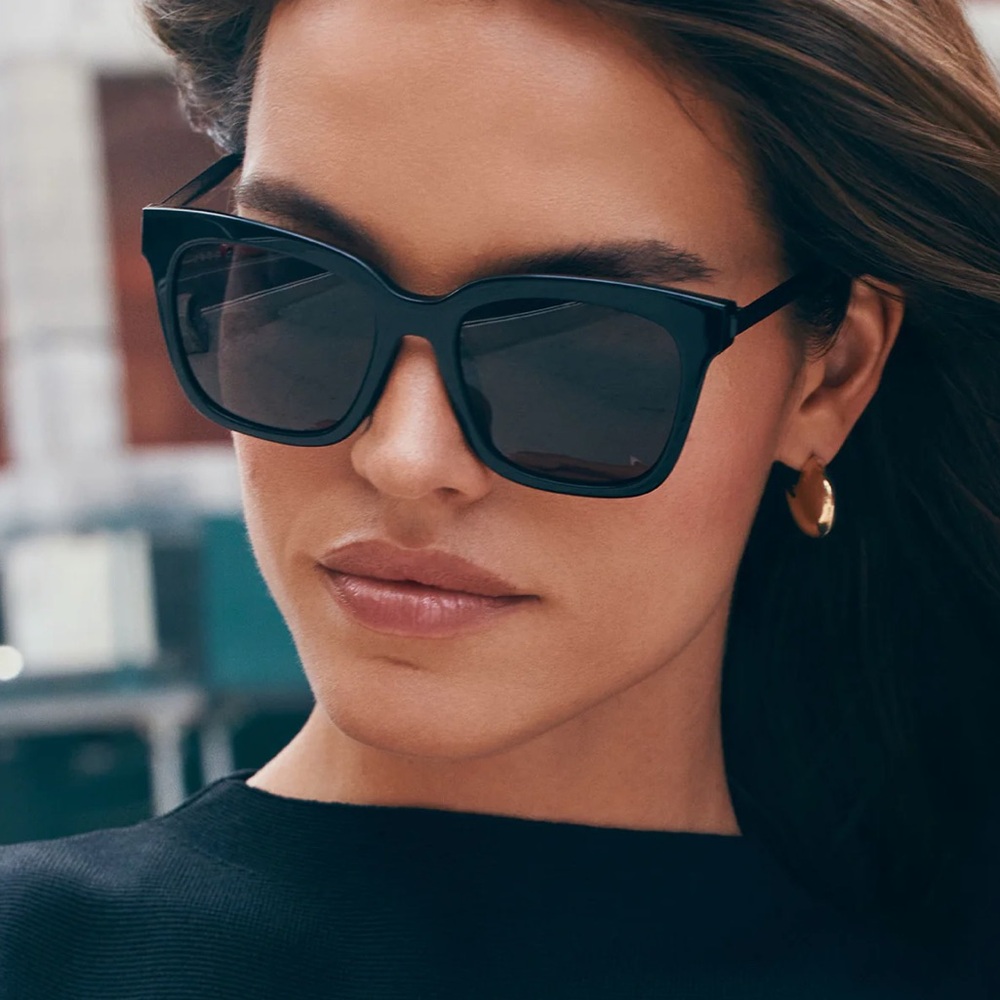 DIFF Black Sunglasses